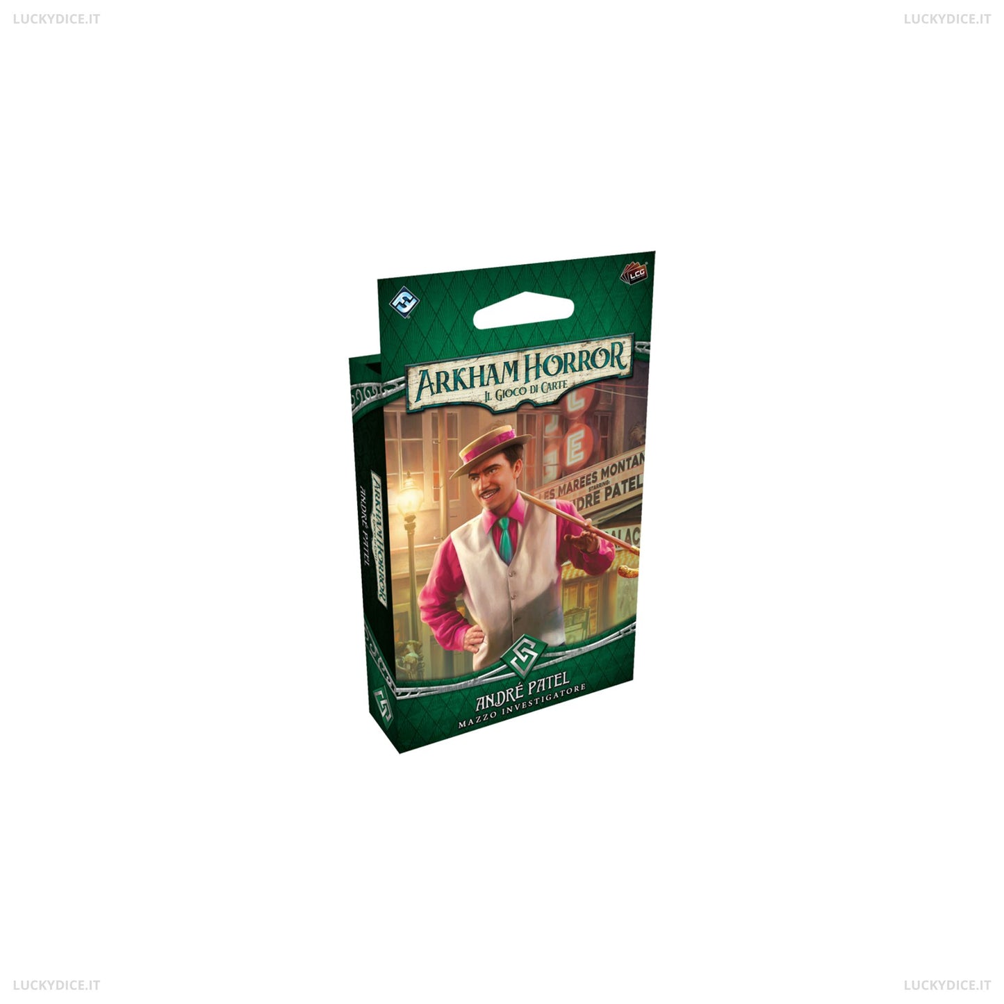 Arkham Horror LCG - André Patel: Mazzo Investigatore