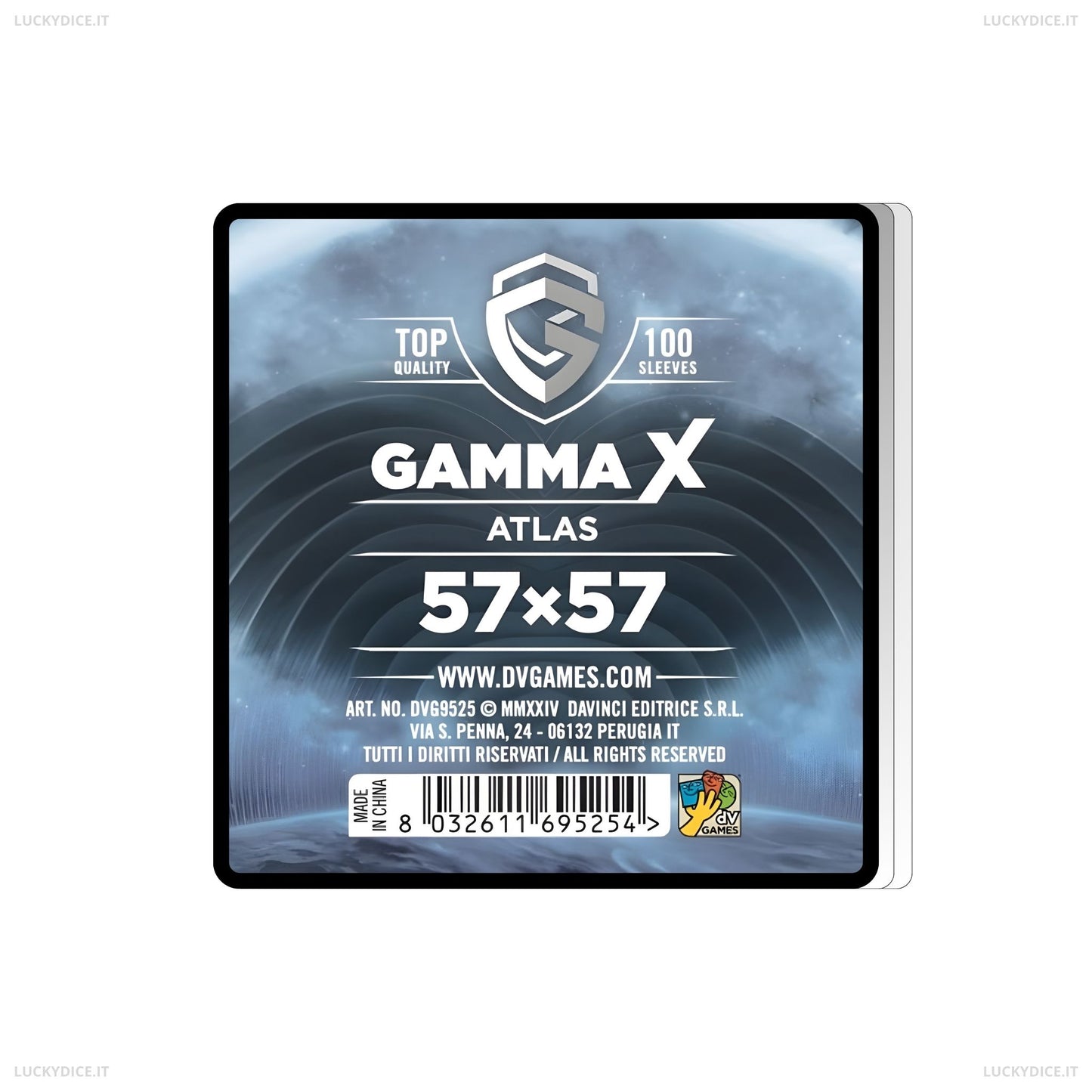 Gamma X Atlas - 100 Bustine Protettive 57x57mm