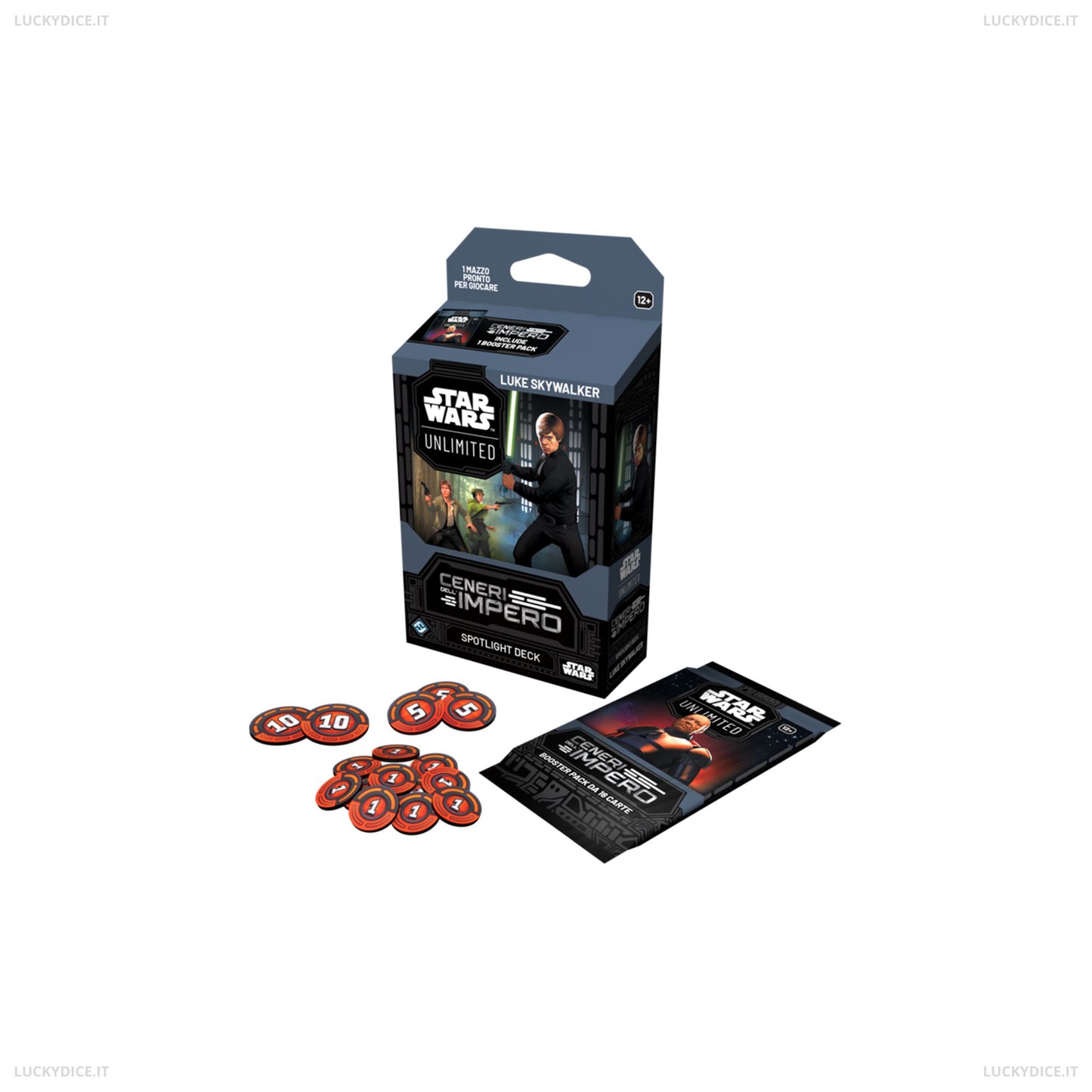 Star Wars Unlimited - Ceneri dell'Impero - Spotlight Deck: Luke Skywalker