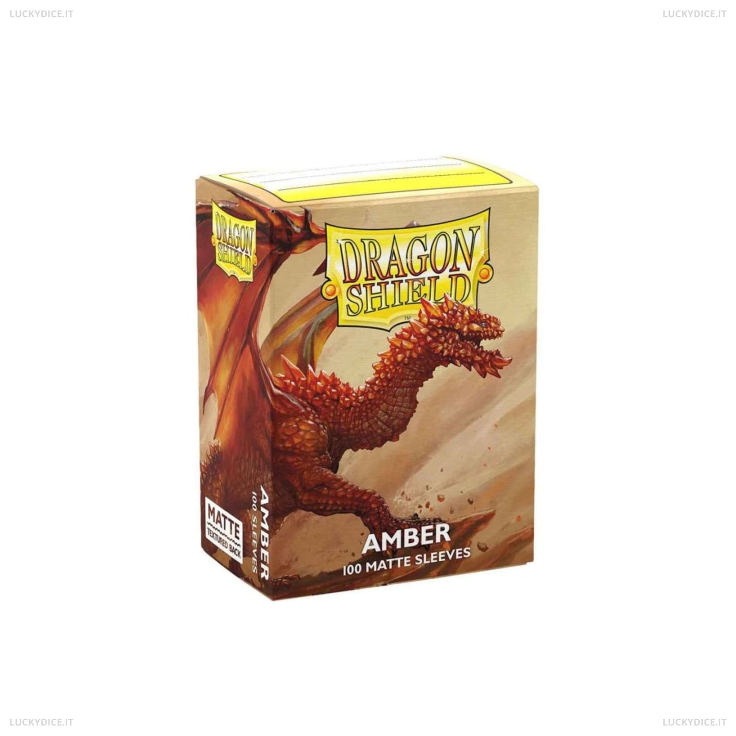 Bustine Standard Dragon Shield 100 Matte AMBER