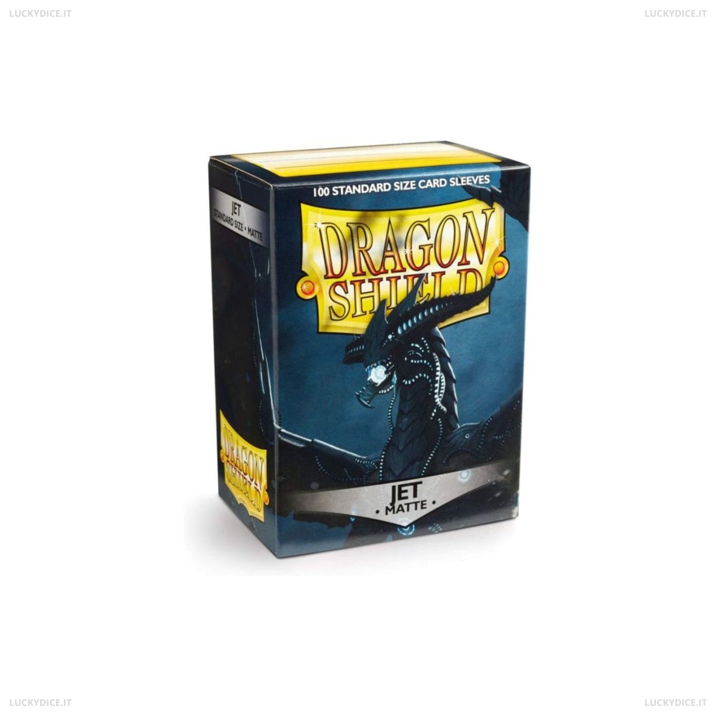 Bustine Standard Dragon Shield 100 Matte JET