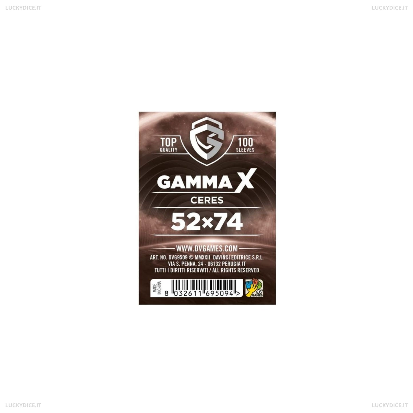 Gamma X Ceres - 100 Bustine 52x74