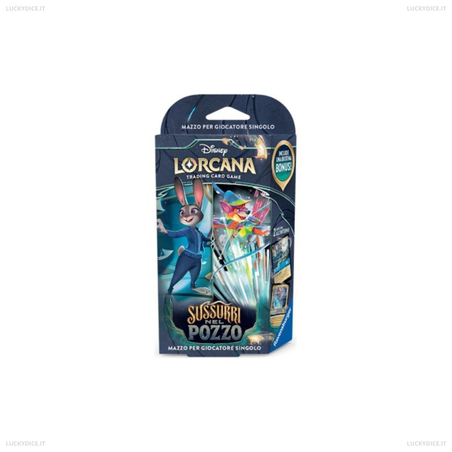 Disney Lorcana: Sussurri nel Pozzo - Starter Deck Acciaio Zaffiro
