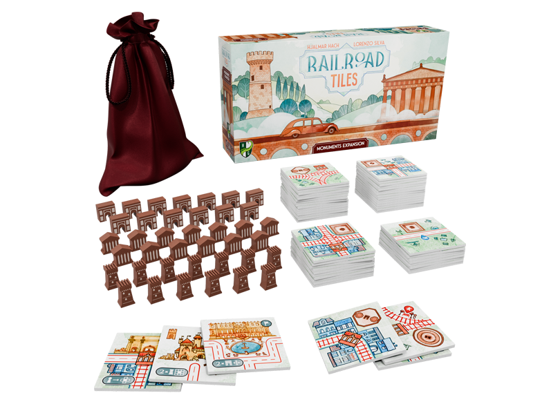 Railroad Tiles - Monuments Expansion