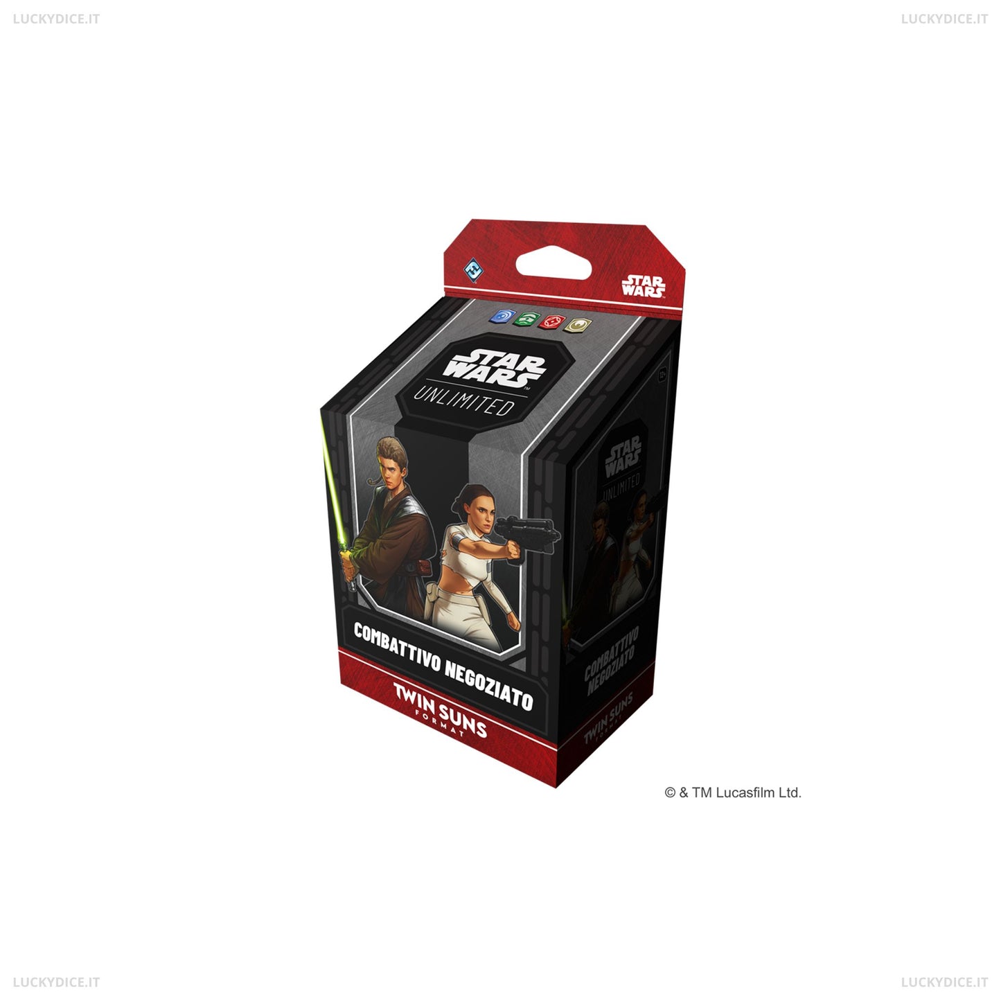 Star Wars Unlimited - Twin Suns Deck - Combattivo Negoziato