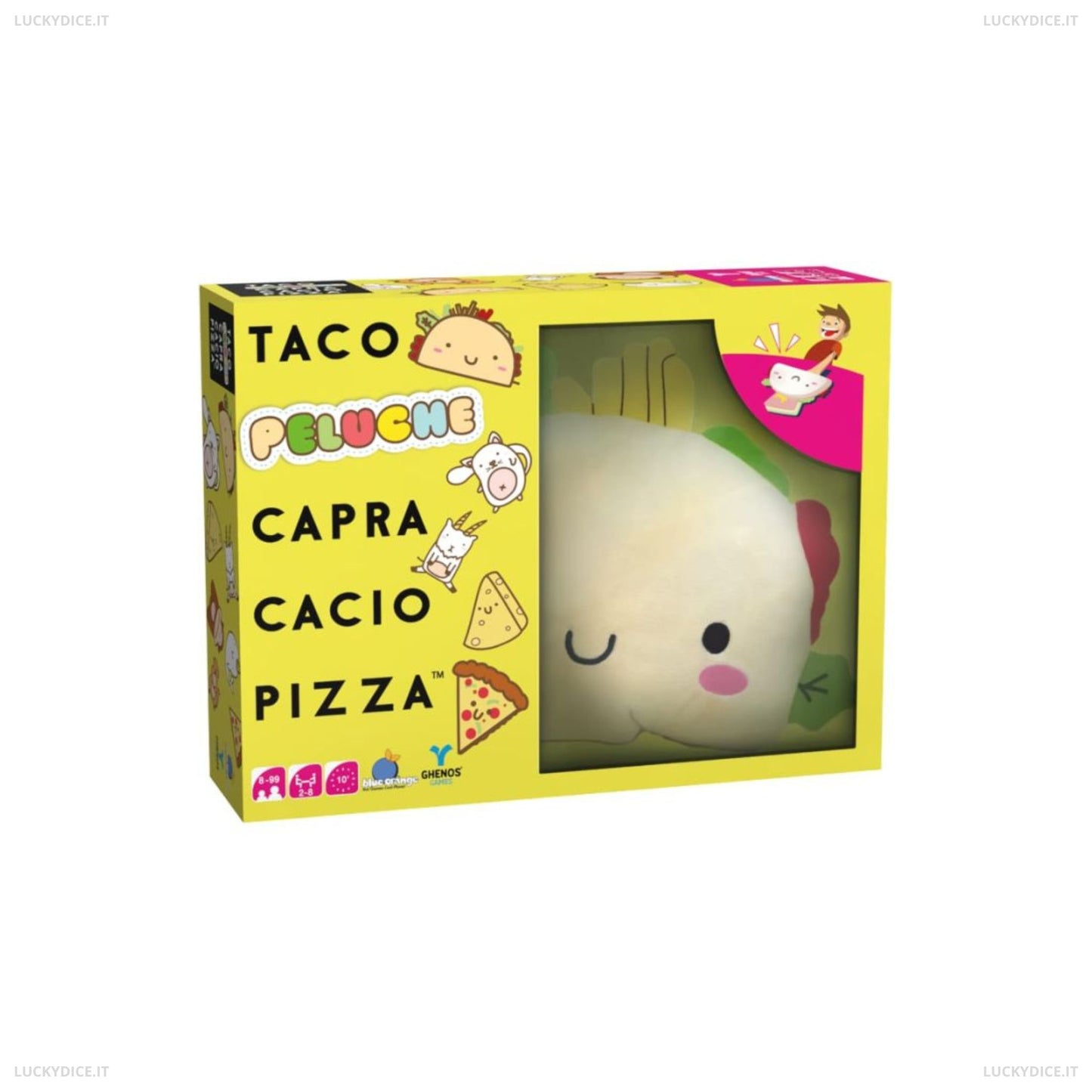 Taco Peluche Capra Cacio Pizza