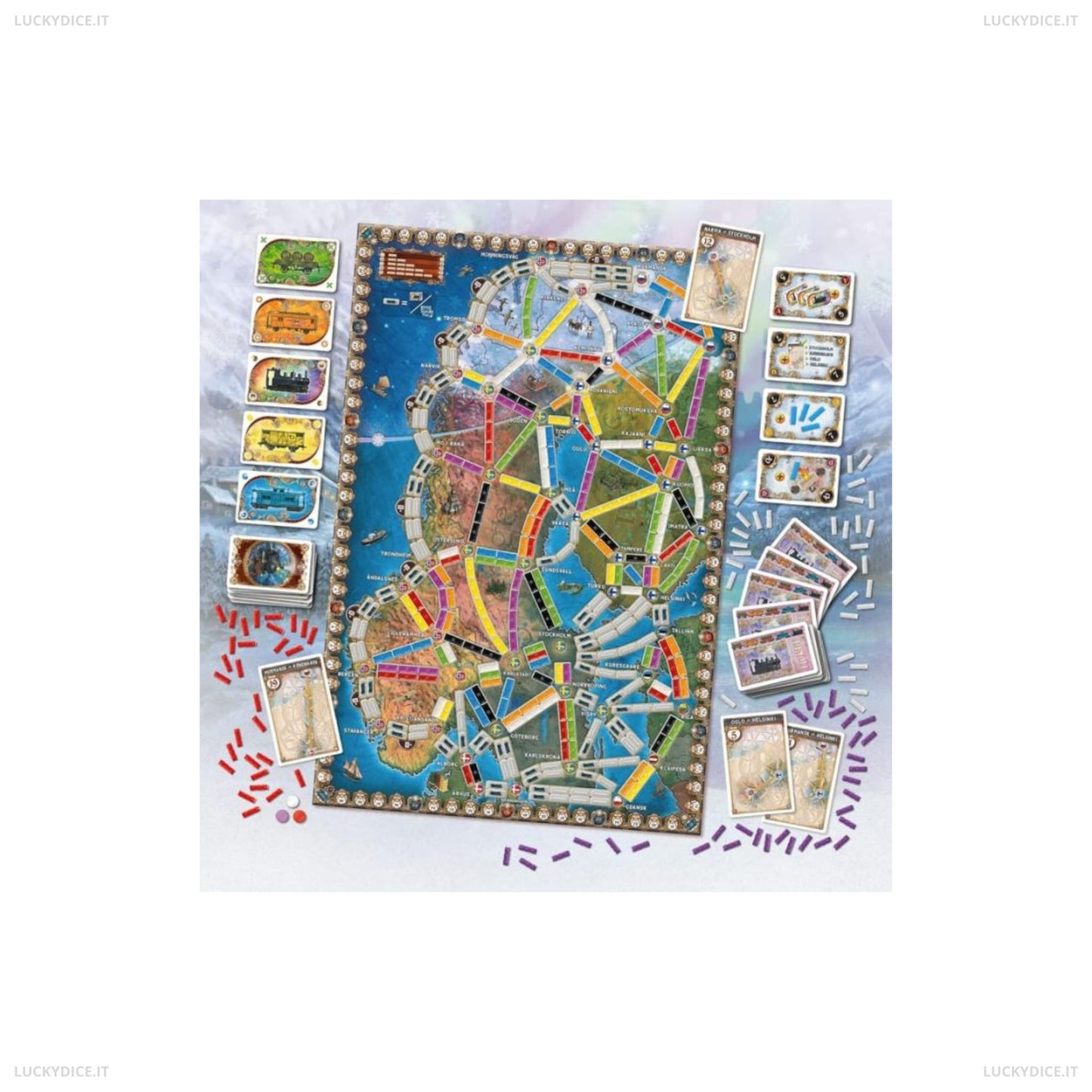 Ticket to Ride - Northern Lights