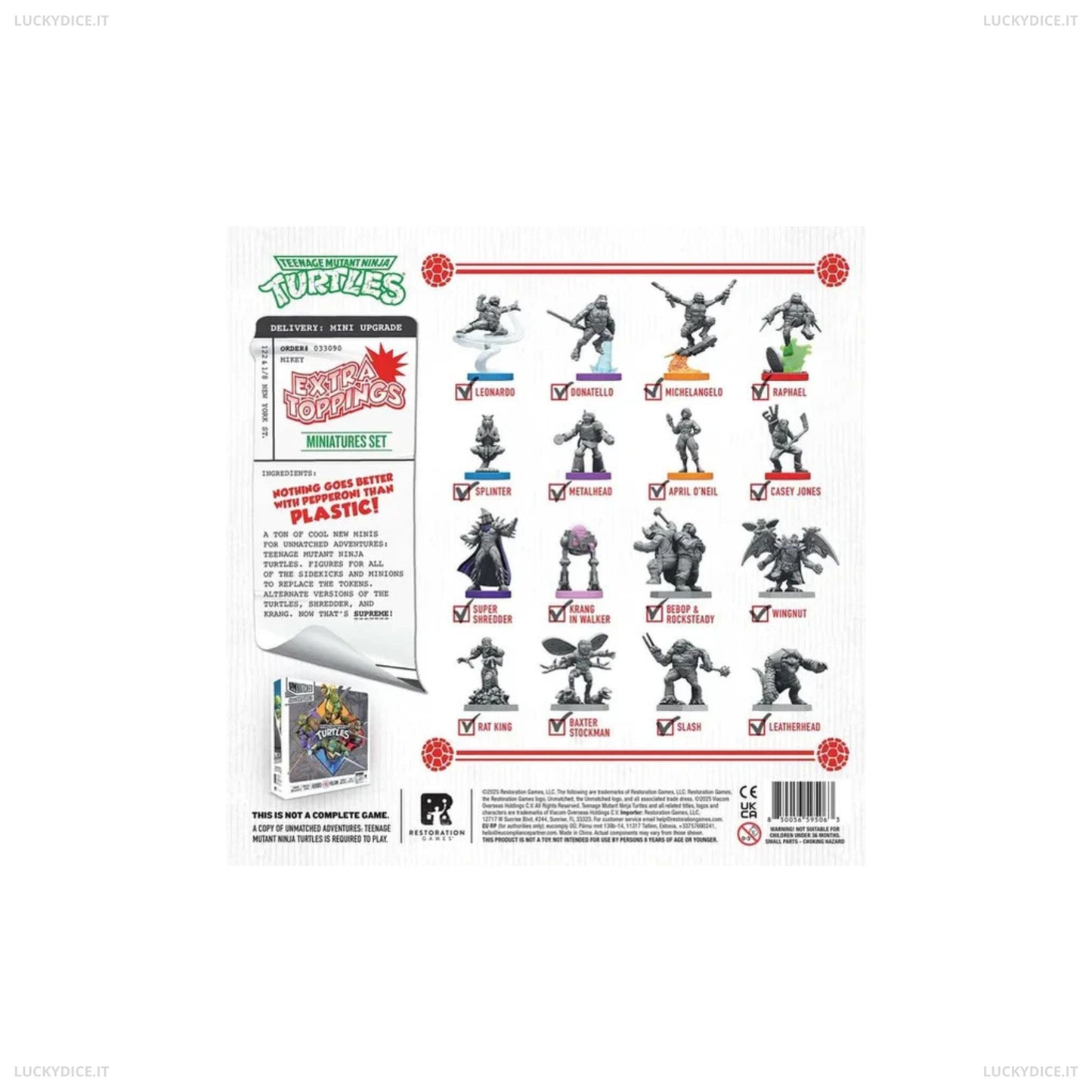 Unmatched Adventures - Teenage Mutant Ninja Turtles - Extra Toppings
