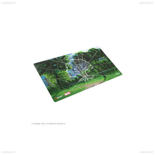 MTG Spider-Man Shiny Playmat - Spider-Man Forest