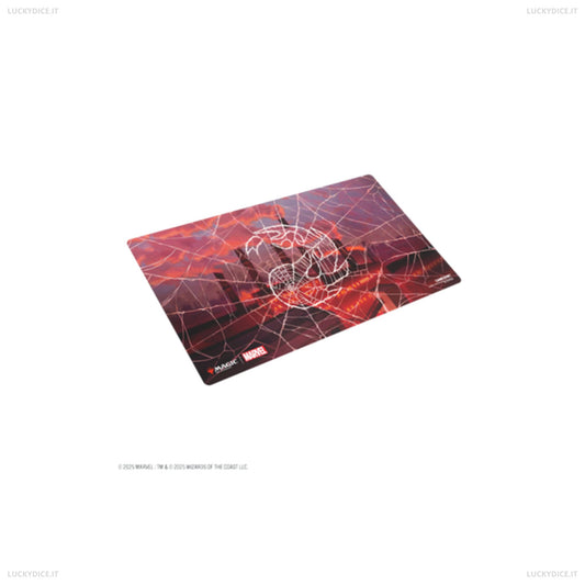 MTG Spider-Man Shiny Playmat - Spider-Man Mountain