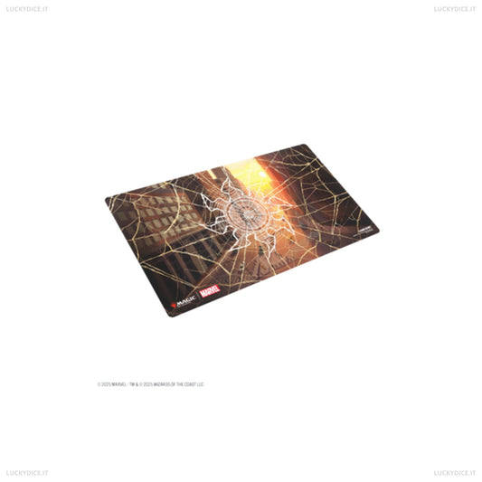 MTG Spider-Man Shiny Playmat - Spider-Man Plains