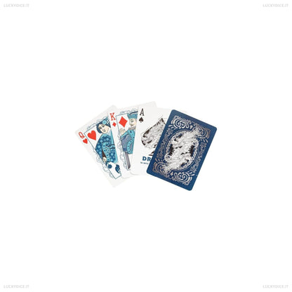 Carte Bicycle - Blue Dragon