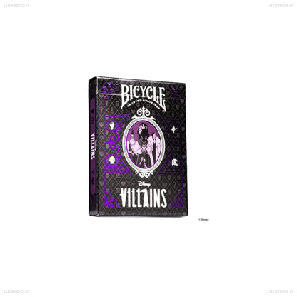 Carte Bicycle - Disney Villains Purple