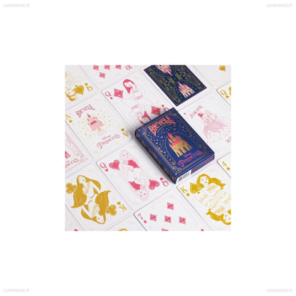 Carte Bicycle - Disney Princess Navy