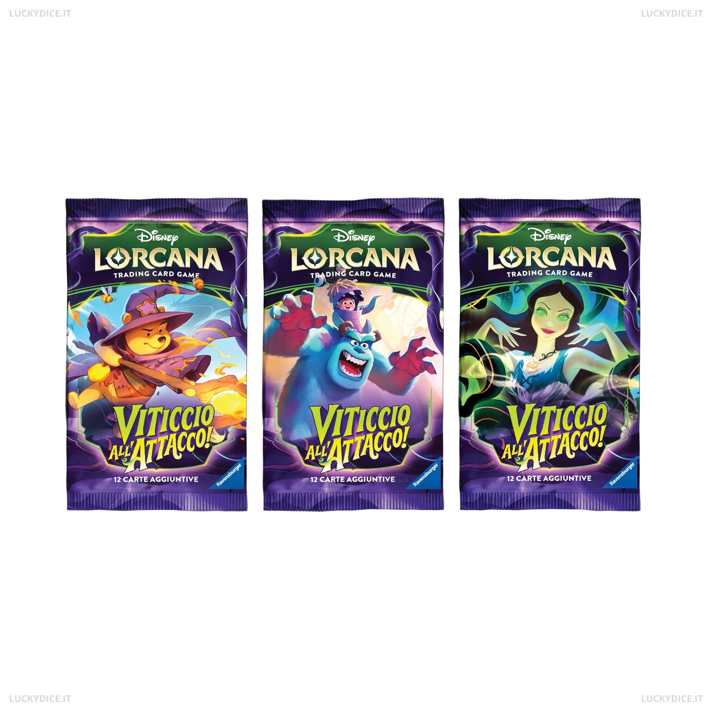 Disney Lorcana: Viticcio all'Attacco - Booster Pack