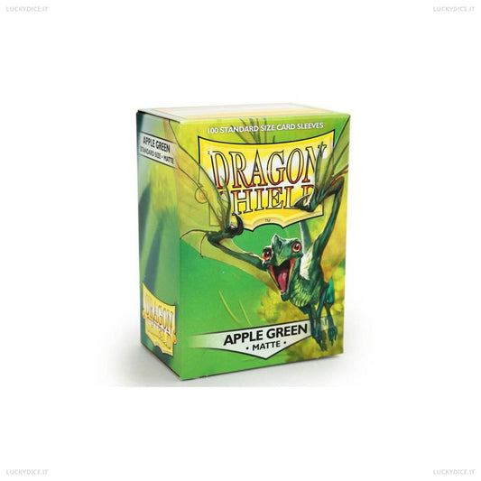 Bustine Standard Dragon Shield 100 Matte APPLE GREEN
