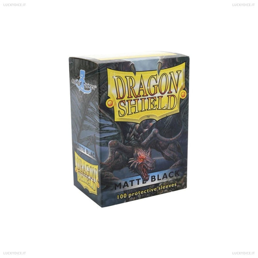 Bustine Standard Dragon Shield 100 Matte BLACK