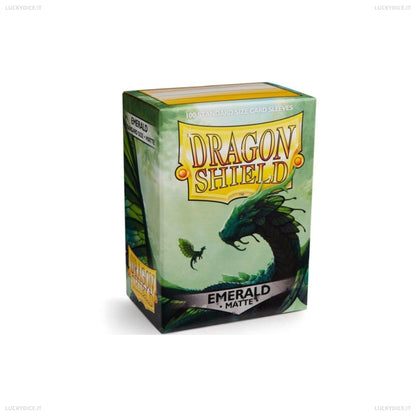 Bustine Standard Dragon Shield 100 Matte EMERALD