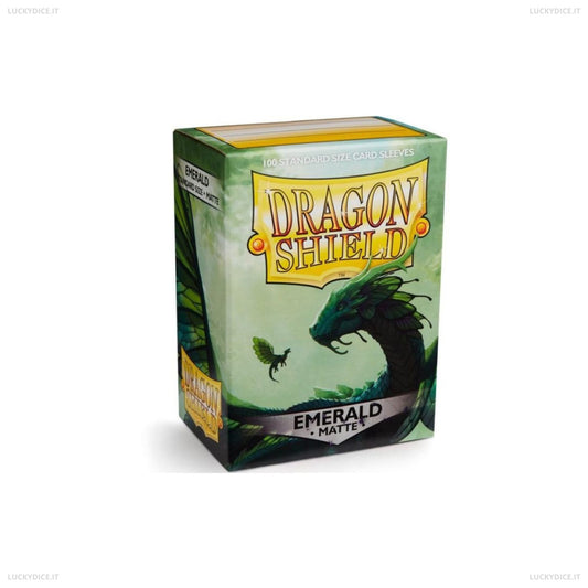 Bustine Standard Dragon Shield 100 Matte EMERALD