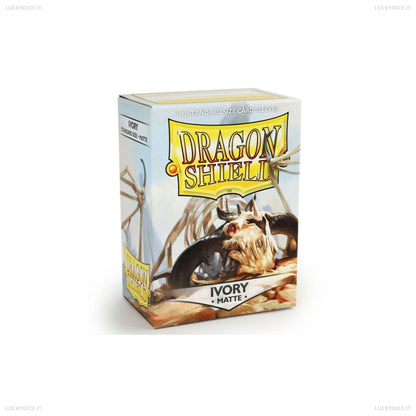 Bustine Standard Dragon Shield 100 Matte IVORY