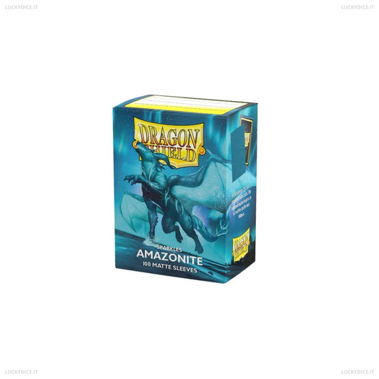 Bustine Standard Dragon Shield 100 Matte AMAZONITE SPARKLES