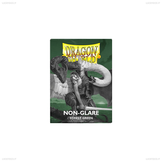Bustine Standard Dragon Shield 100 Matte Non-Glare Forest Green