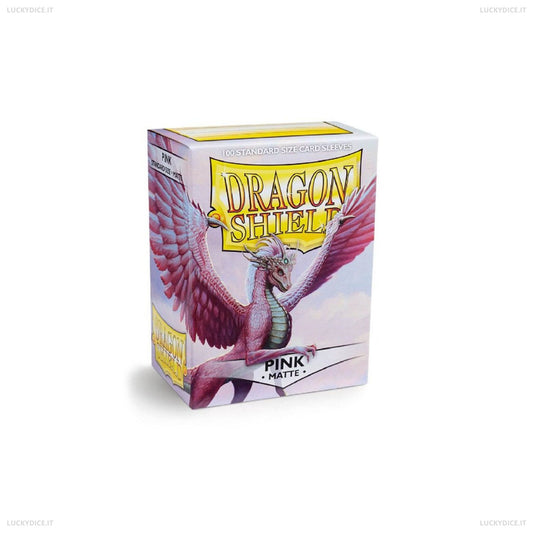 Bustine Standard Dragon Shield 100 Matte PINK