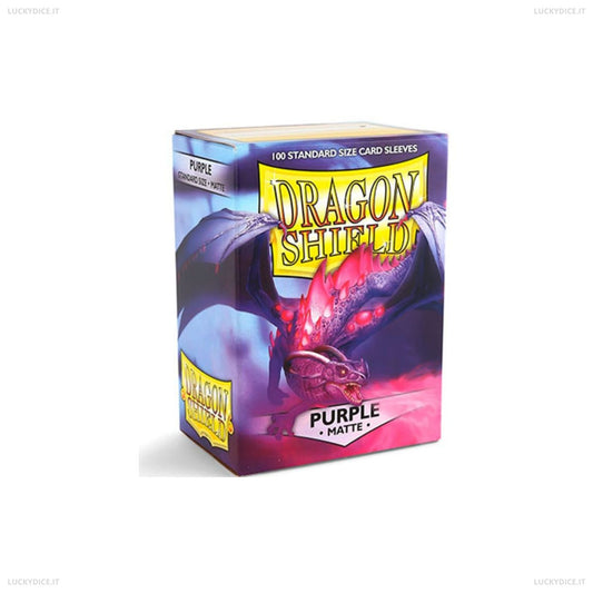Bustine Standard Dragon Shield 100 Matte PURPLE
