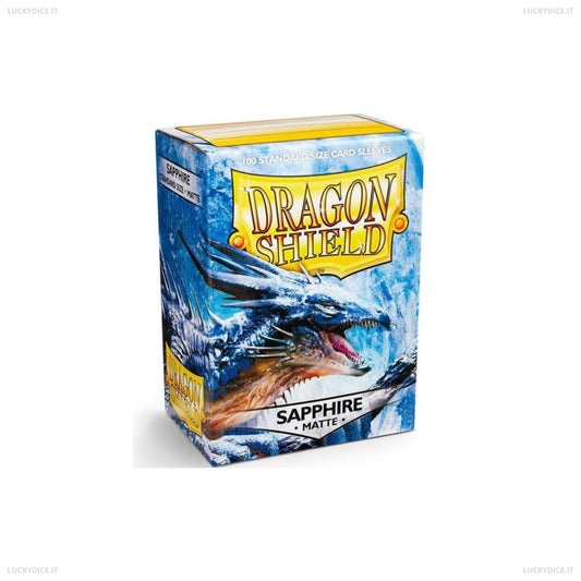 Bustine Standard Dragon Shield 100 Matte SAPPHIRE