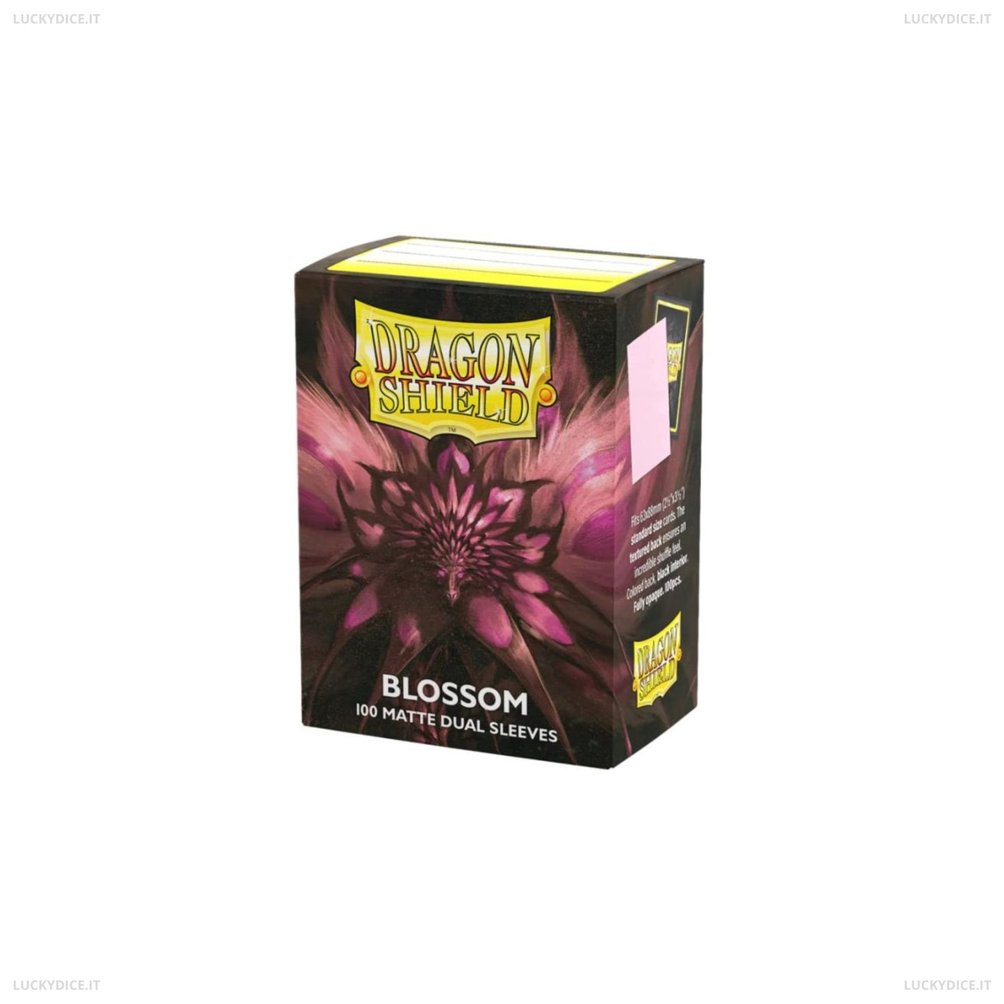Bustine Standard Dragon Shield 100 Matte Dual Sleeves - Blossom