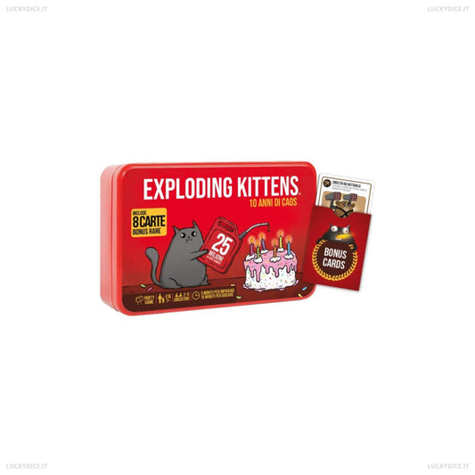 Exploding Kittens 10 Anni di Caos
