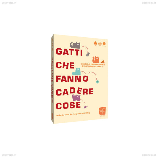 Gatti che fanno cadere cose