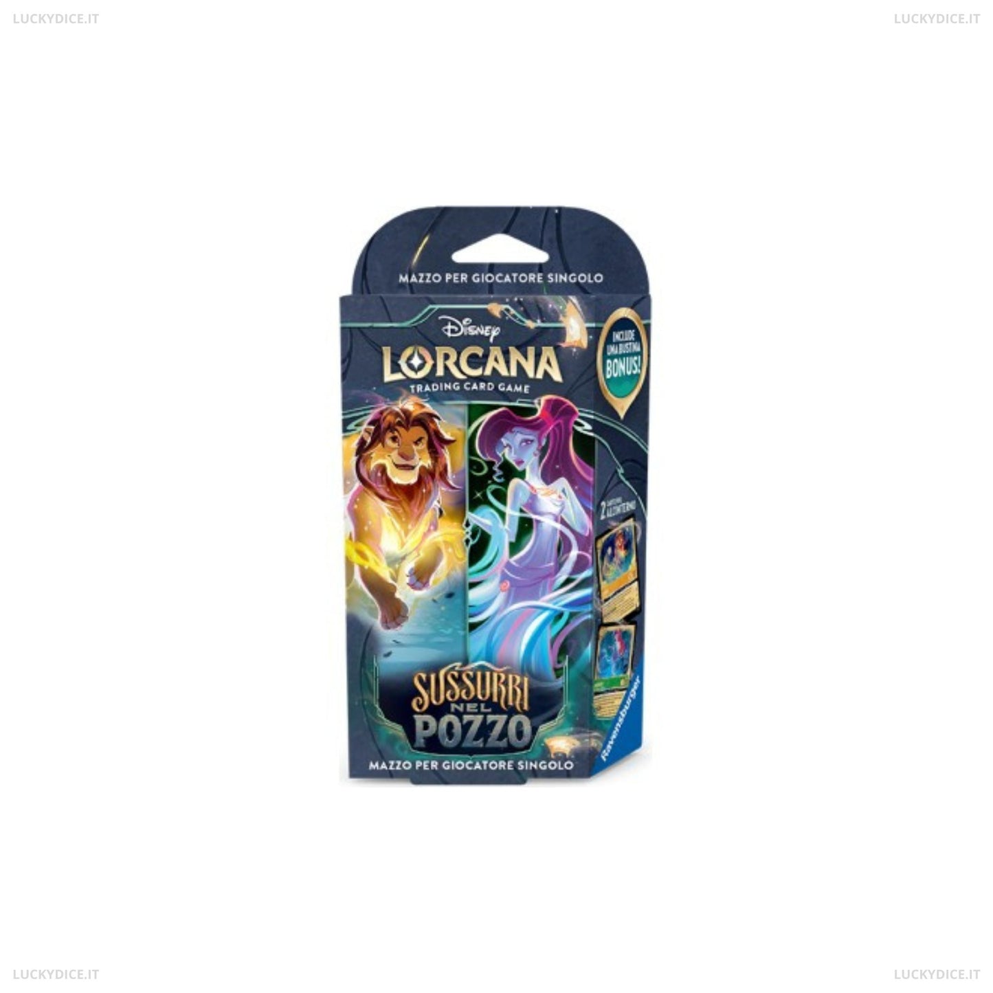 Disney Lorcana: Sussurri nel Pozzo - Starter Deck Ambra Smeraldo