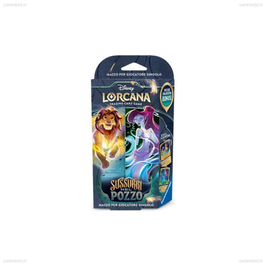 Disney Lorcana: Sussurri nel Pozzo - Starter Deck Ambra Smeraldo