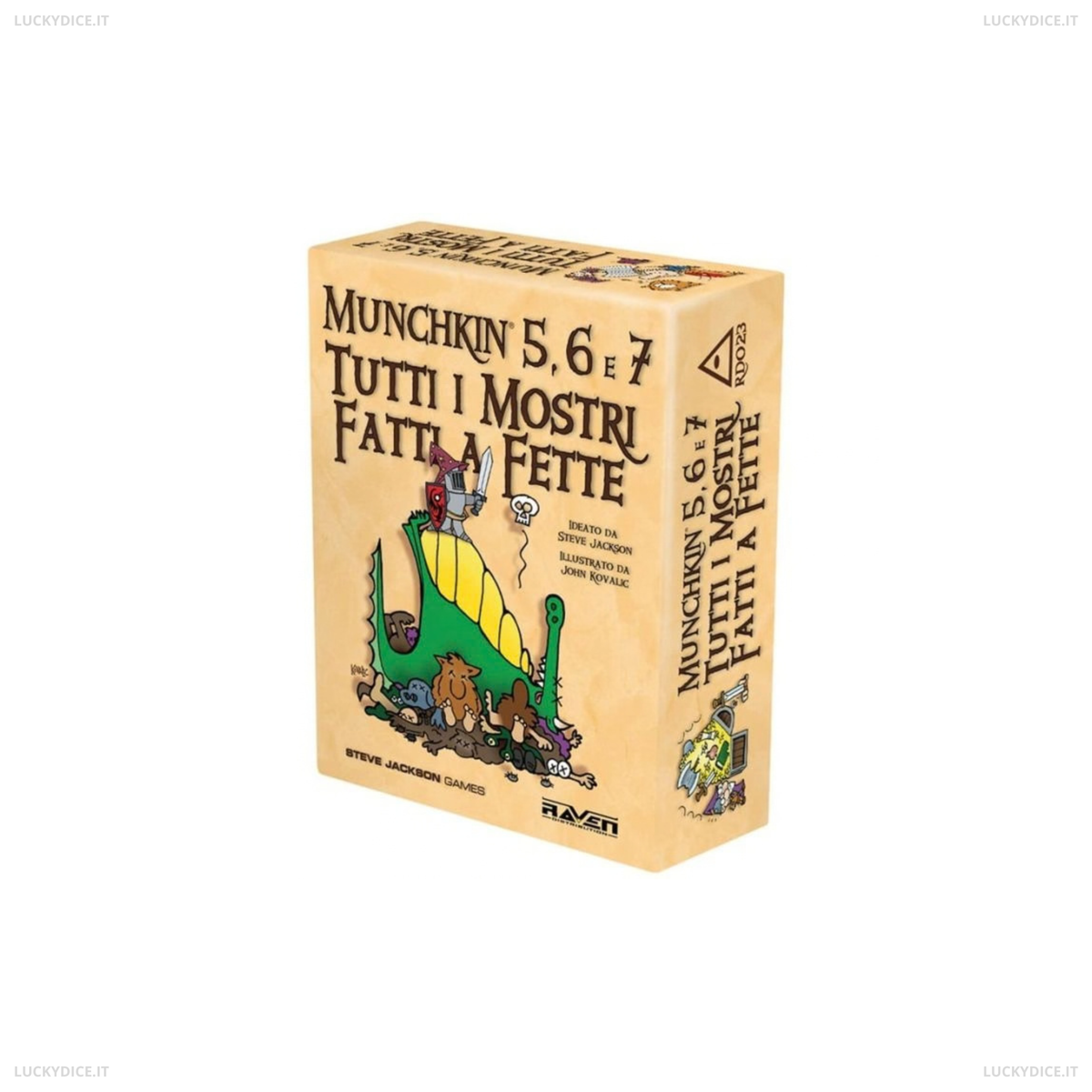 Munchkin 5, 6 e 7 - Tutti i mostri fatti a fette