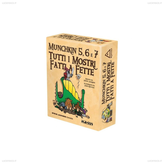 Munchkin 5, 6 e 7 - Tutti i mostri fatti a fette