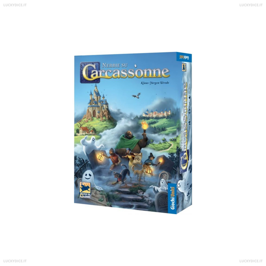 Nebbie su Carcassonne