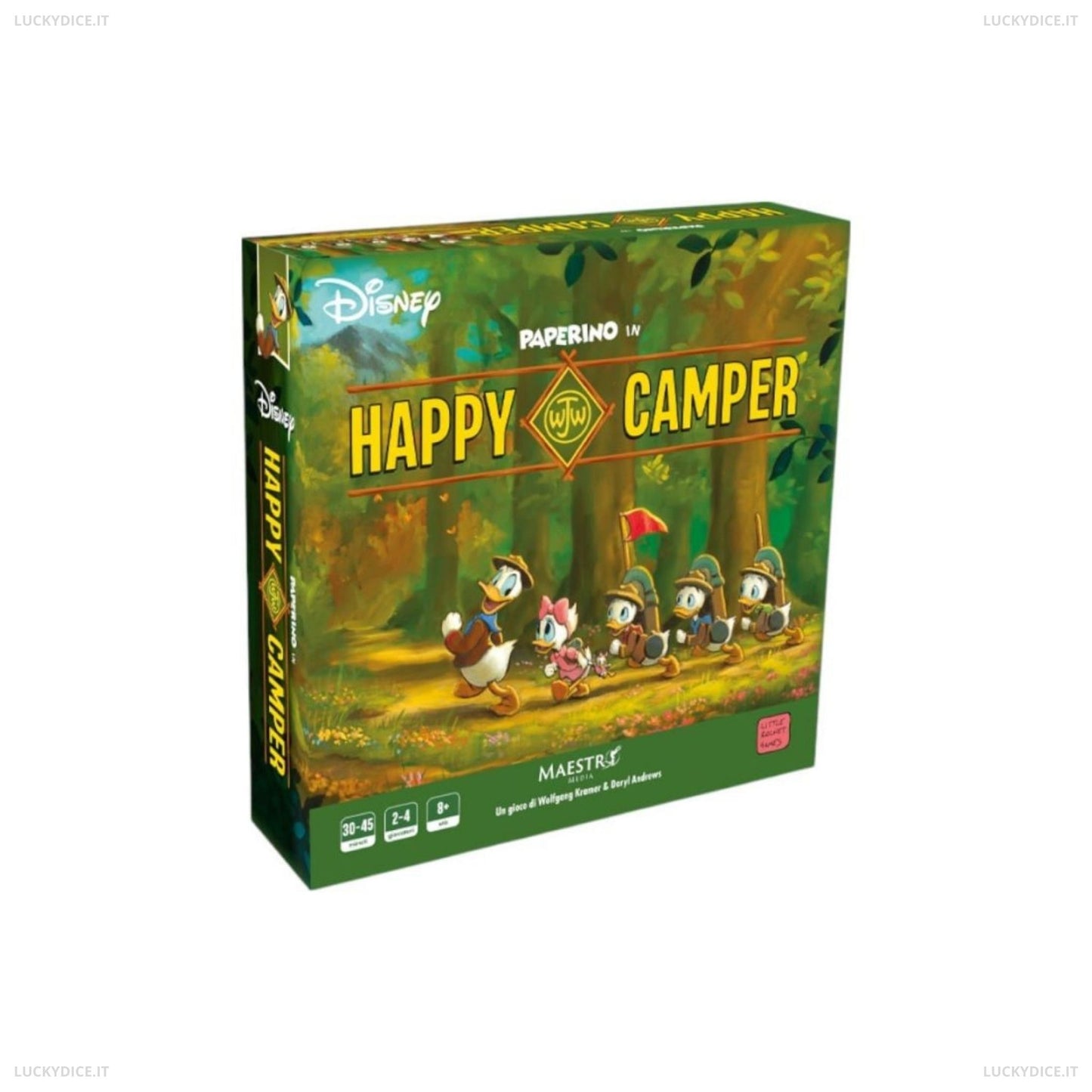 Paperino in Happy Camper