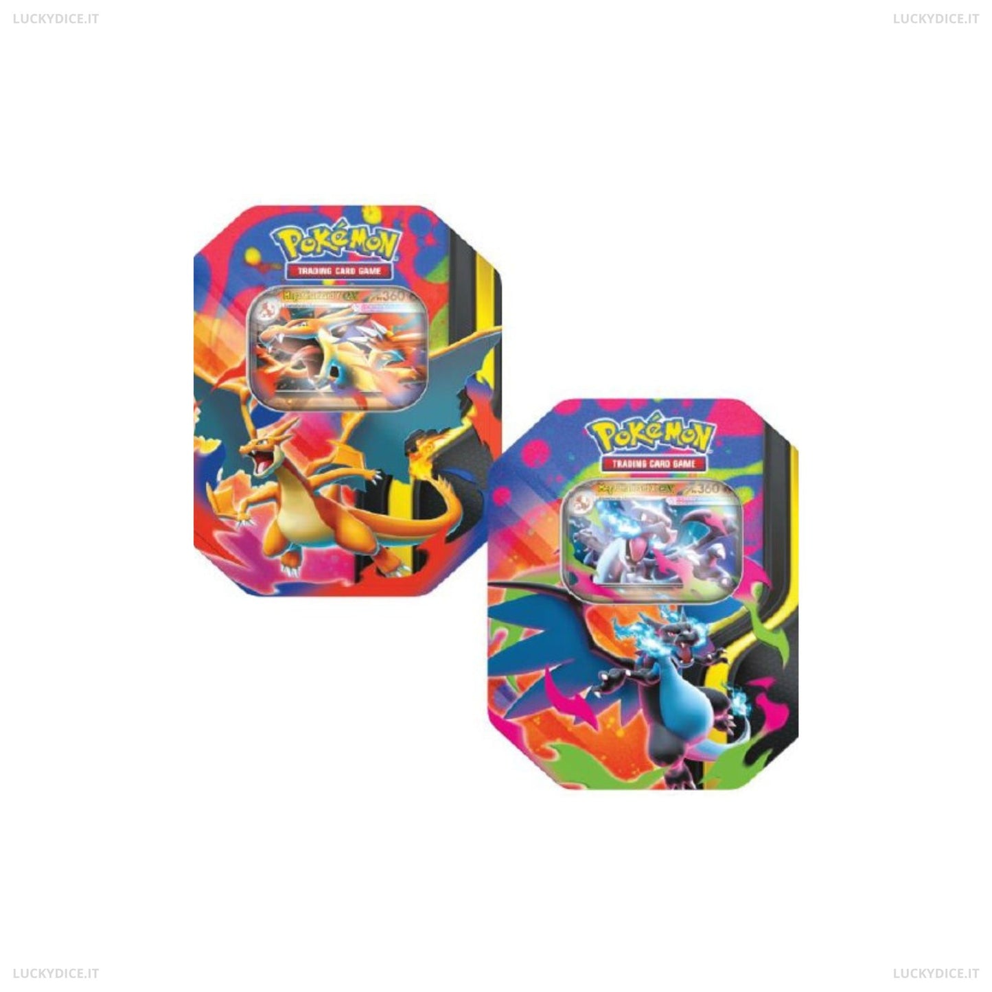 Pokémon Tin da Collezione Mega Charizard X / Y