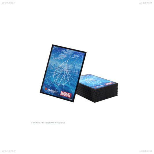 MTG Spider-Man Premium Art Sleeves - Island