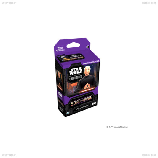 Star Wars Unlimited - Segreti del Potere - Spotlight Deck: Palpatine