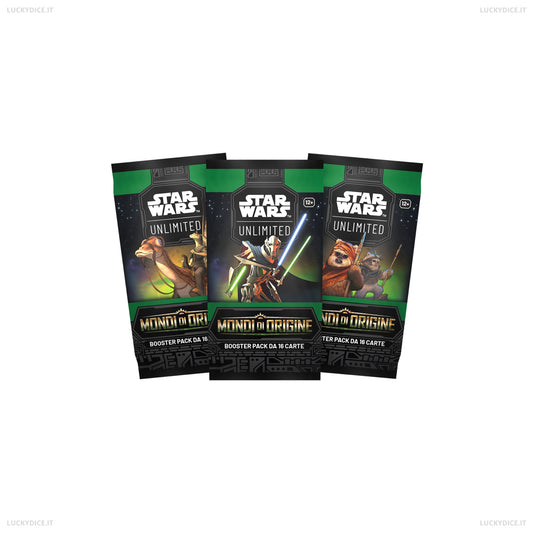 Star Wars Unlimited - Mondi di Origine: Booster Pack