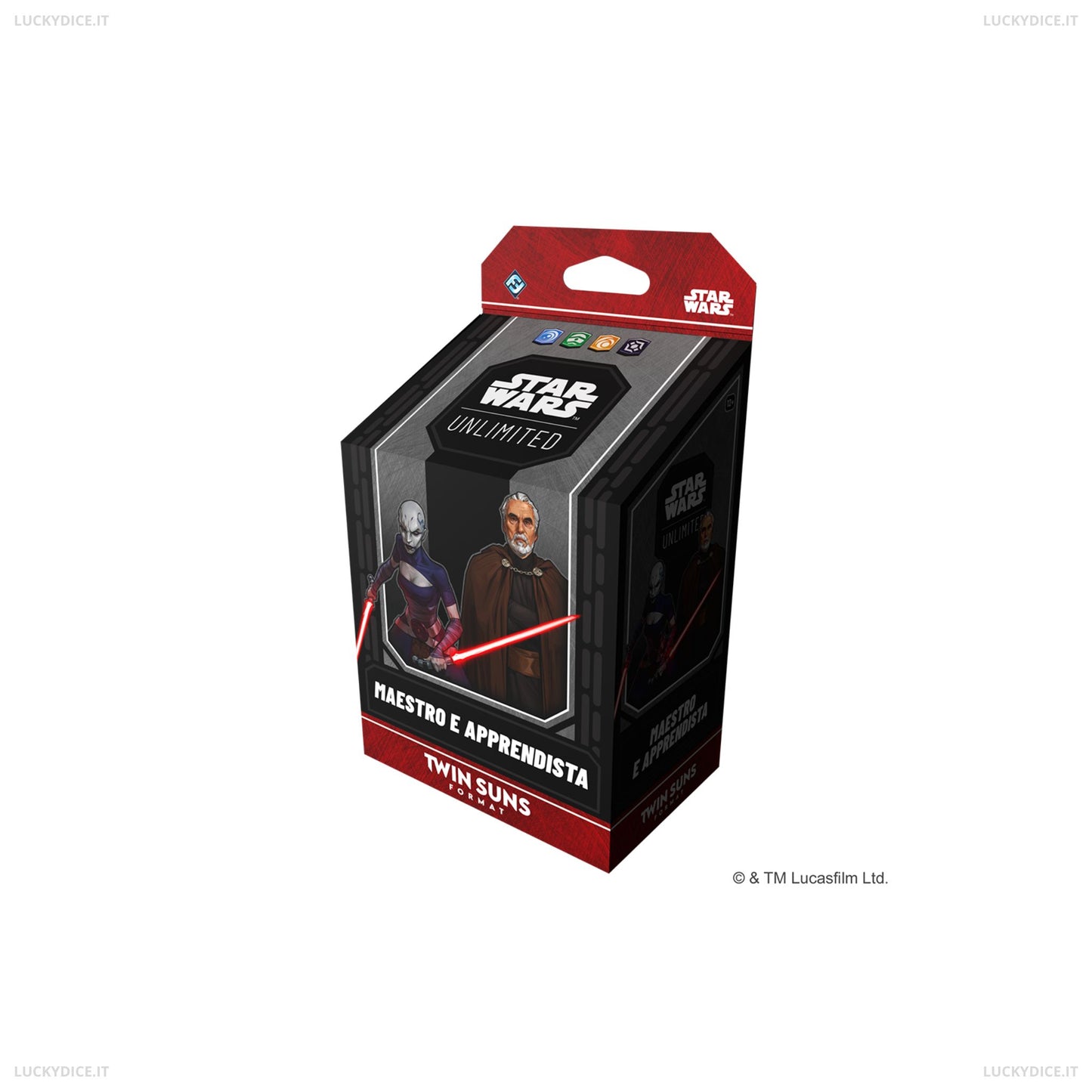 Star Wars Unlimited - Twin Suns Deck - Maestro e Apprendista