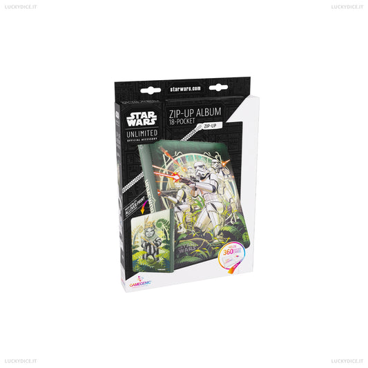 Star Wars Unlimited - Zip-Up Album 18 Tasche - First Legion & Teebo