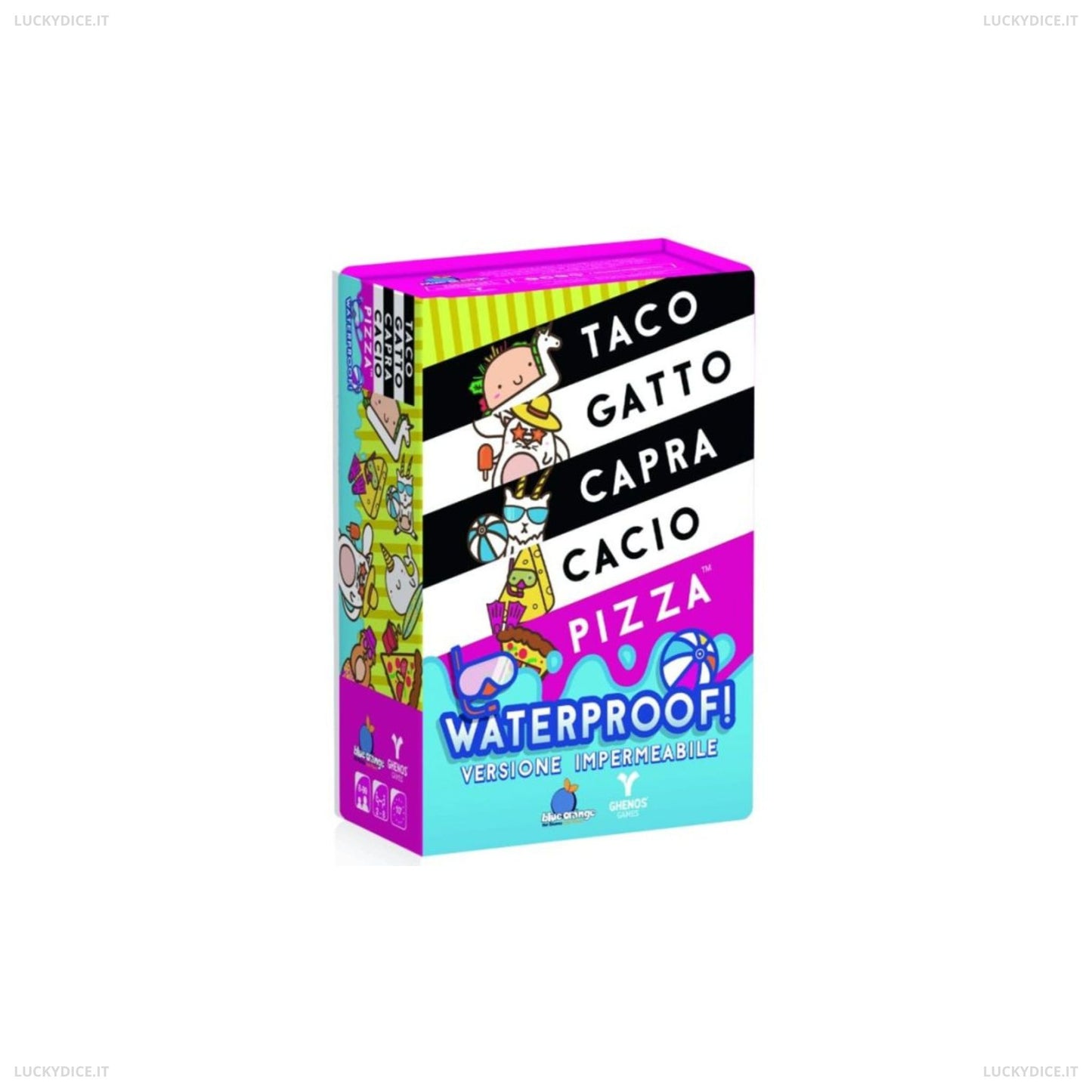 Taco Gatto Capra Cacio Pizza - Waterproof