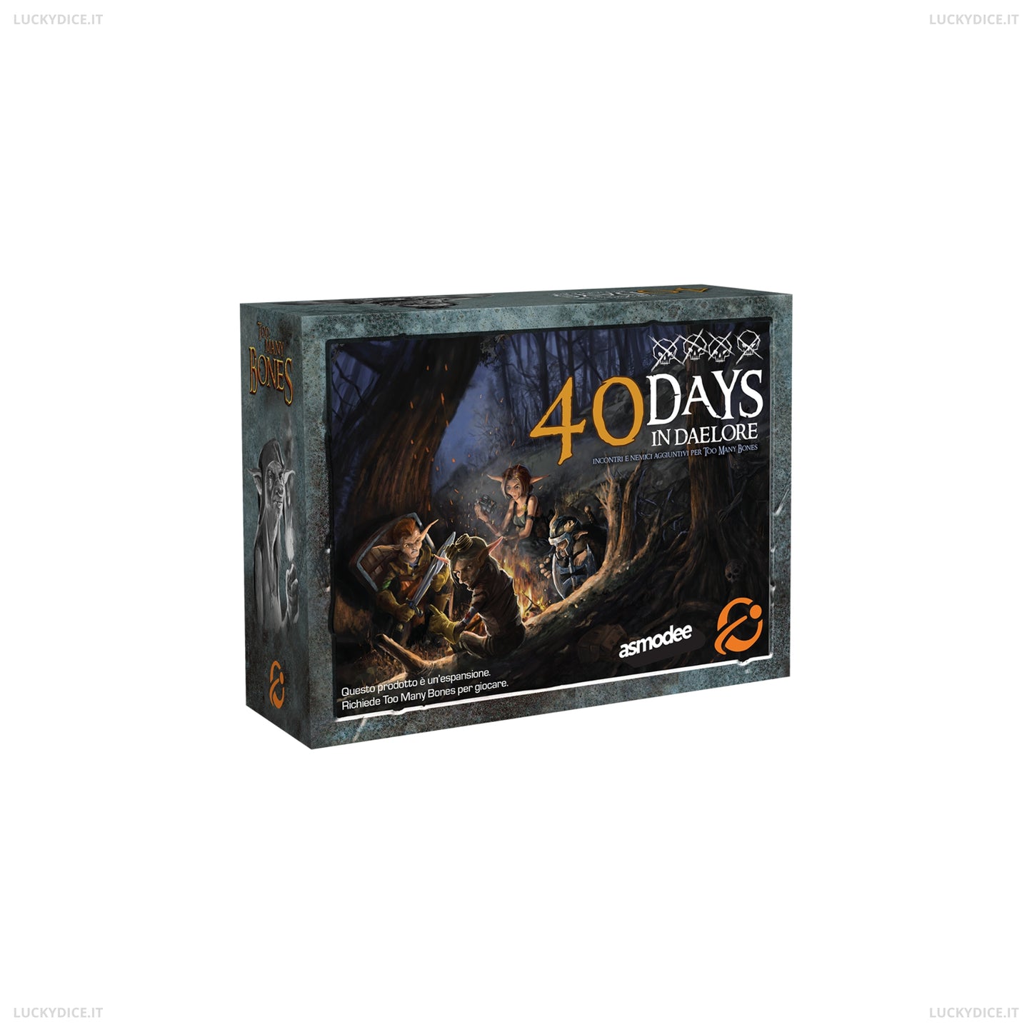 Too Many Bones - 40 Days in Daelore