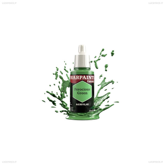 Warpaints Fanatic Acrylics - Ferocious Green