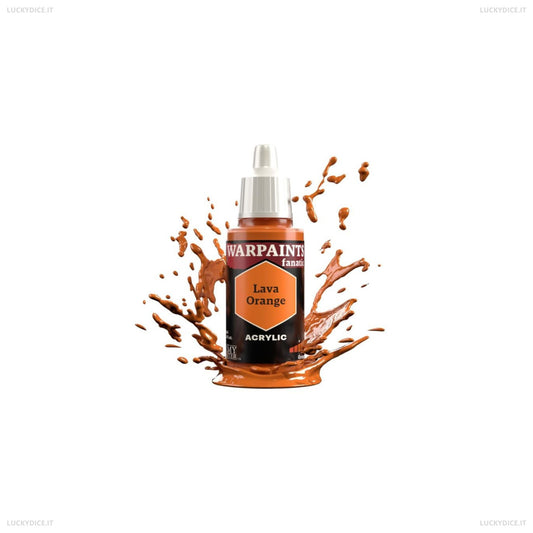 Warpaints Fanatic Acrylics - Lava Orange