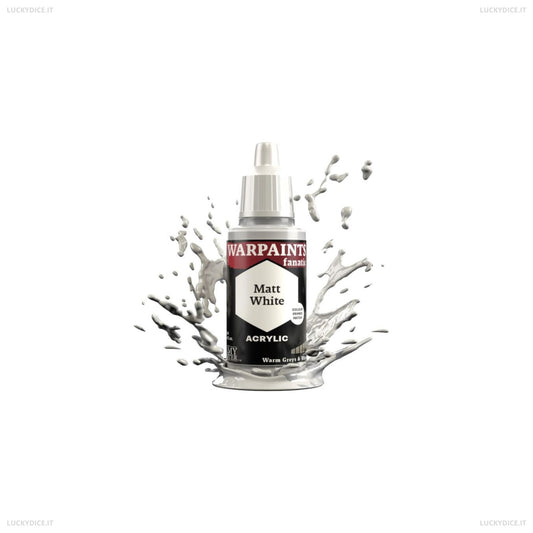 Warpaints Fanatic Acrylics - Matt White